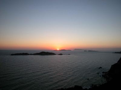 Korfu bei Sonnenuntergang