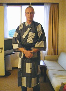 Harald im Kimono