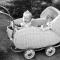 Harald im Kinderwagen 1951