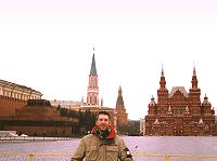 Steve at the Red Square